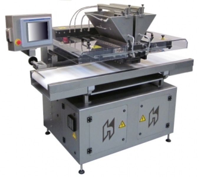 Wielorzędowy jednokrotny dozownik czekolady