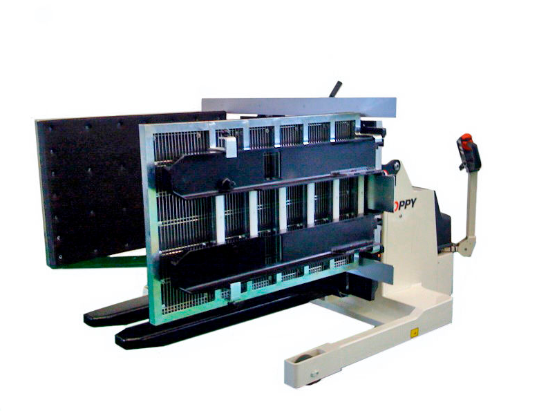 Wszechstronna mobilna obracarka palet