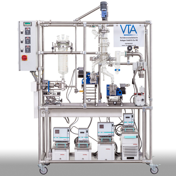 Laboratory short path distiller