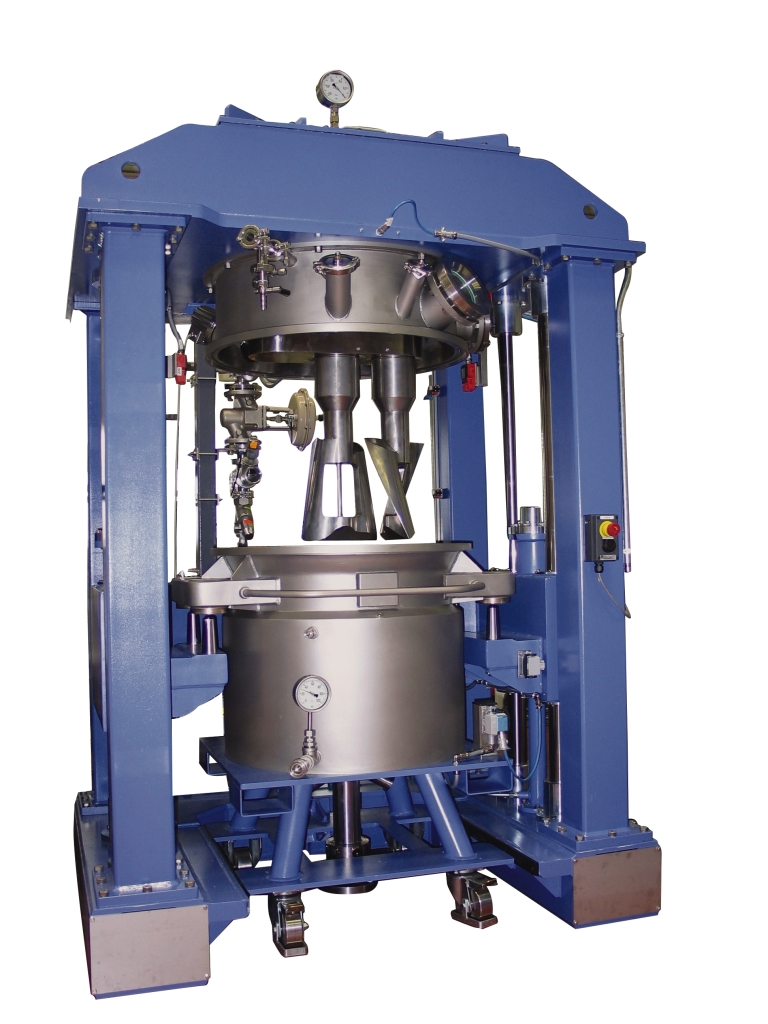 Vertical kneader