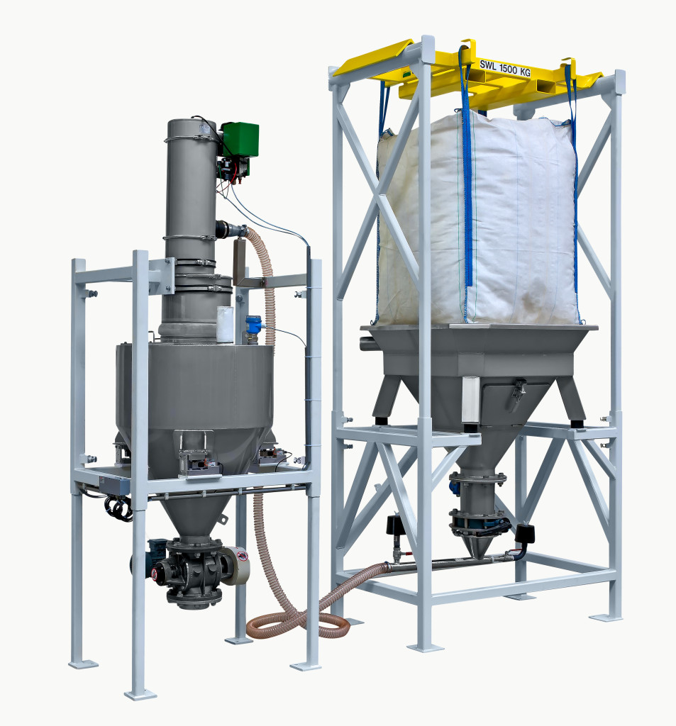 Big bag discharge system