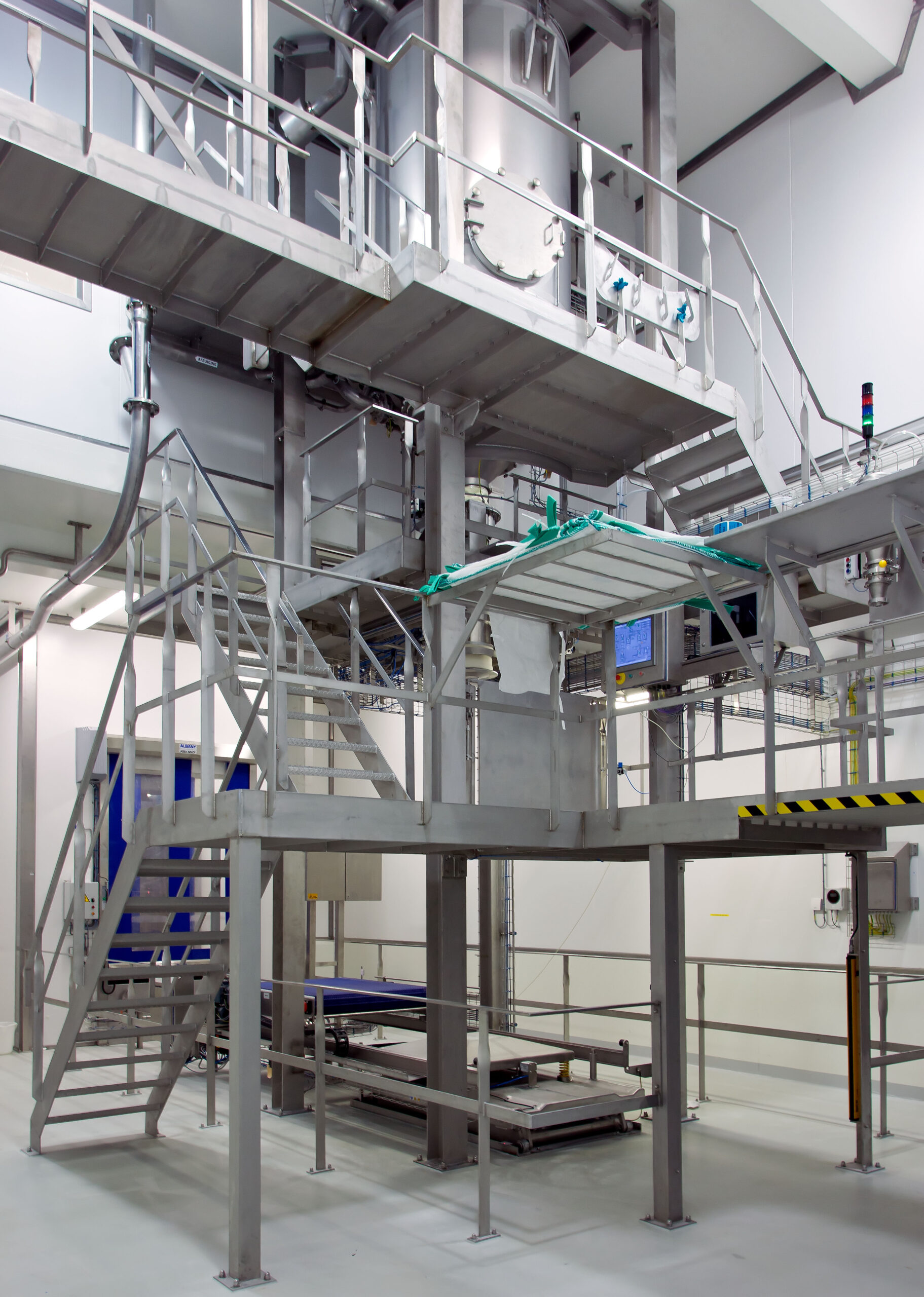 Higieniczna linia przeładunkowa FIBC