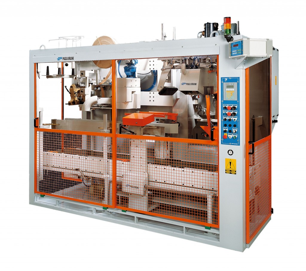 Automatic bagging machine for open mouth bags