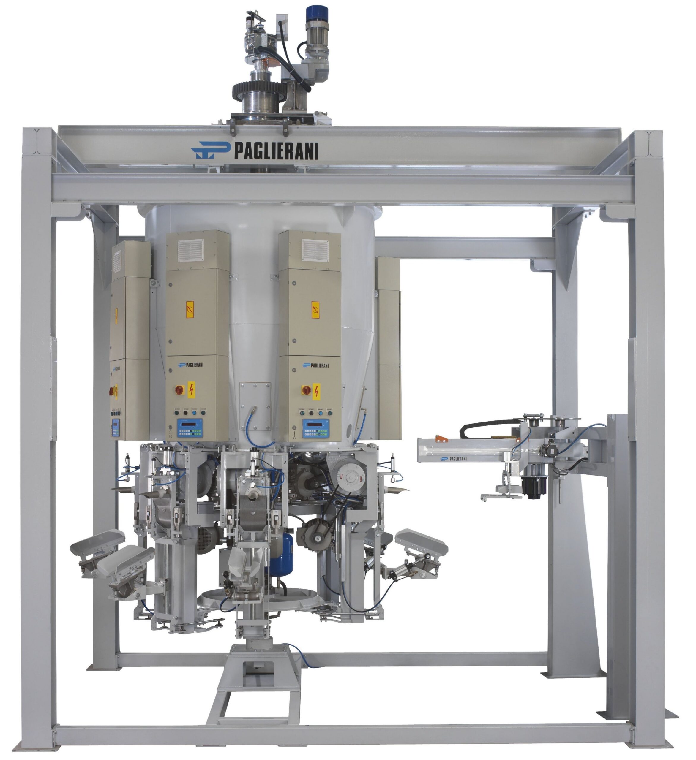 rotary bag packer for valve bags