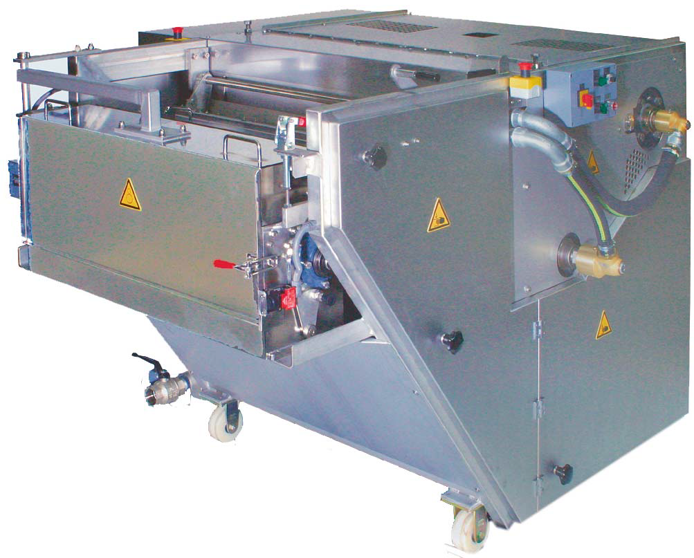 Bubnový chladič pro procesy tavení za tepla