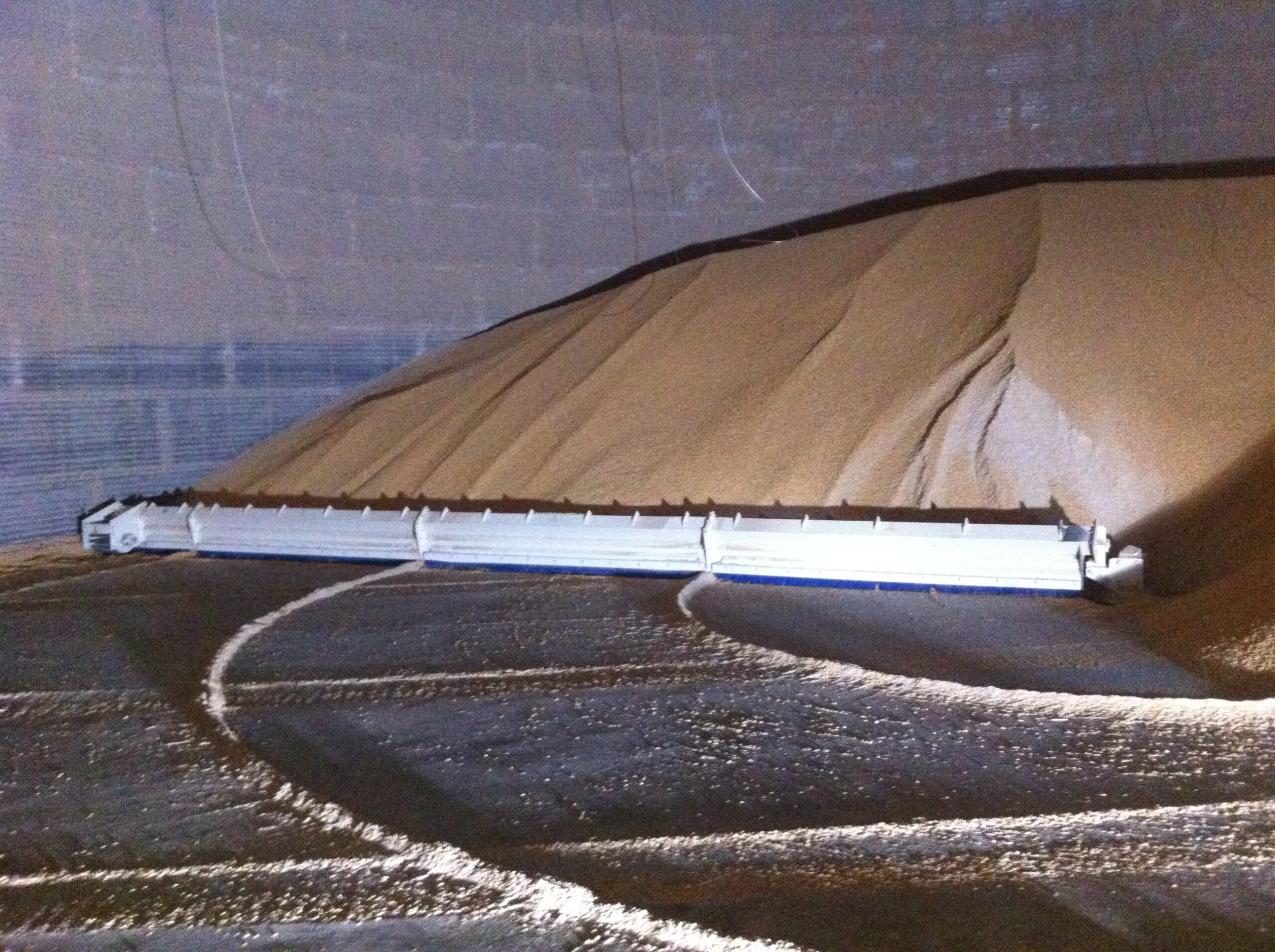 Šnek na vymetání sil