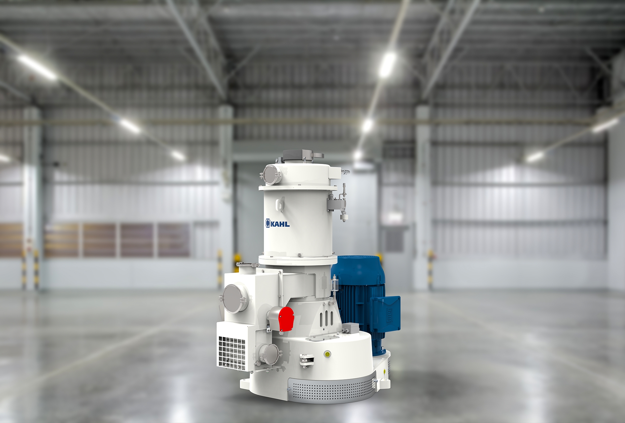 Pelleting press for feed and petfood