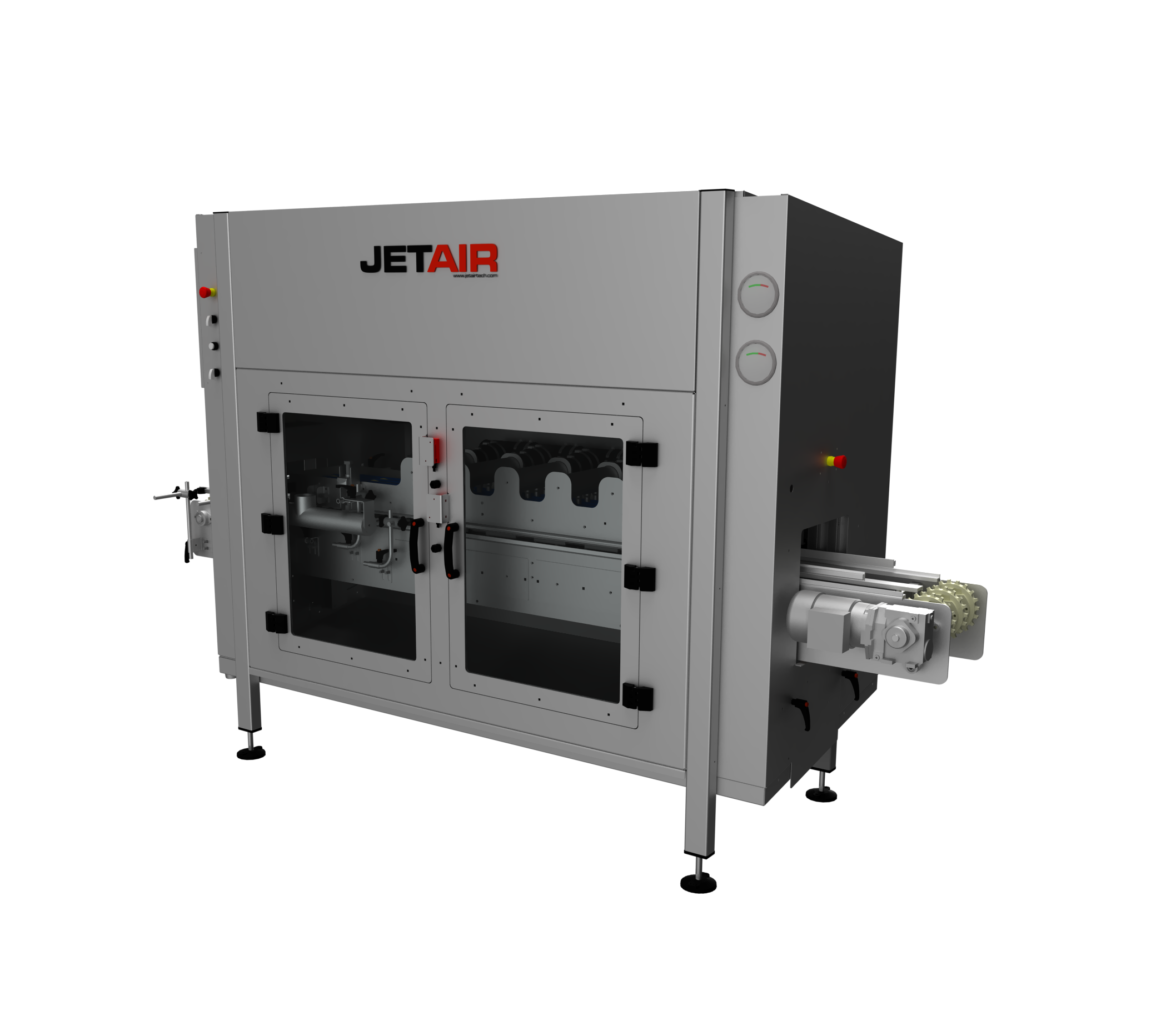 Suszarka z nożem powietrznym do woreczków