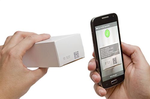 Software to differentiate between the original pharmaceutical barcode and a reprint