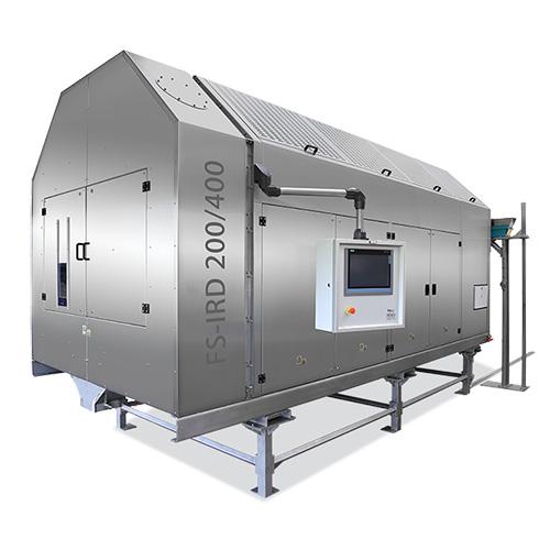 Infračervená rotační bubnová sušička