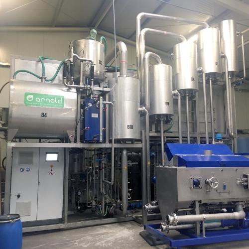 Parownik do nawozu naturalnego