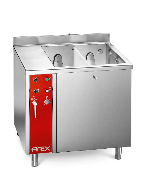 Industrial potato washer