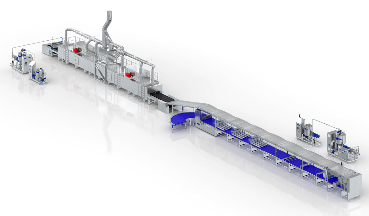 Linia do produkcji biszkoptów