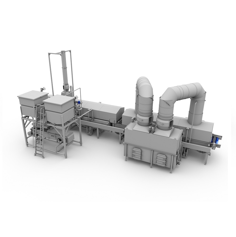 Linia do smażenia orzechów