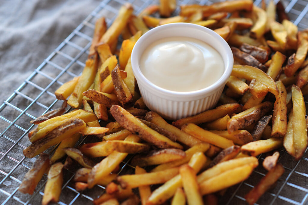 Make a batch of mayo before you can finish a bag of fries