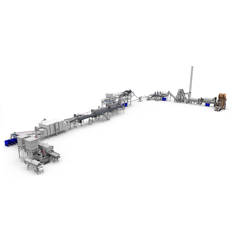 Linia do przetwarzania frytek