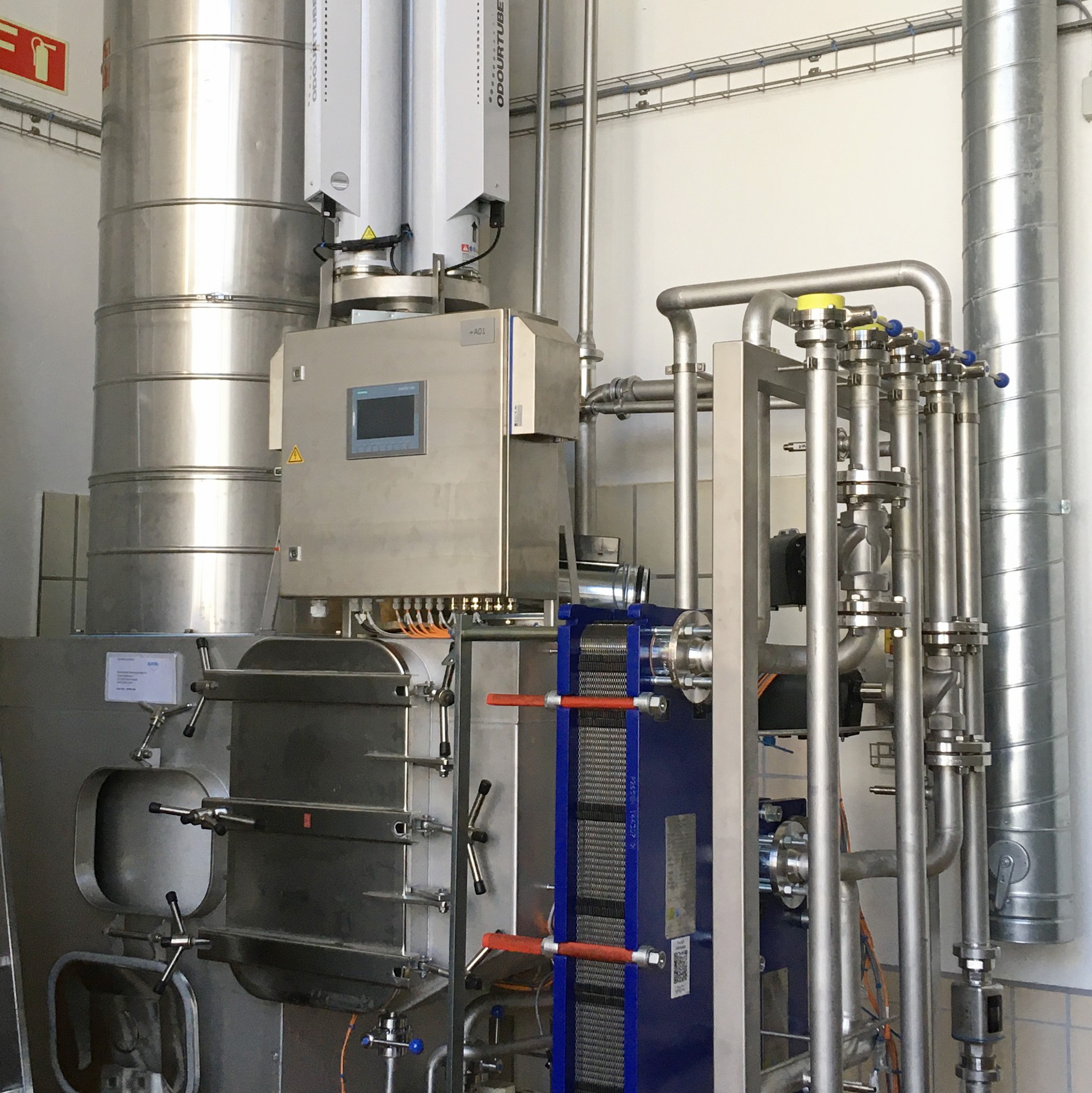 Jednostka odzysku energii dla linii produkcyjnej chipsów ziemniaczanych