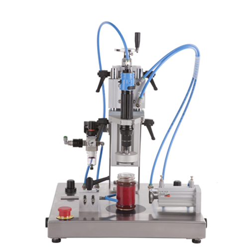 Pneumatic bottle capping solution