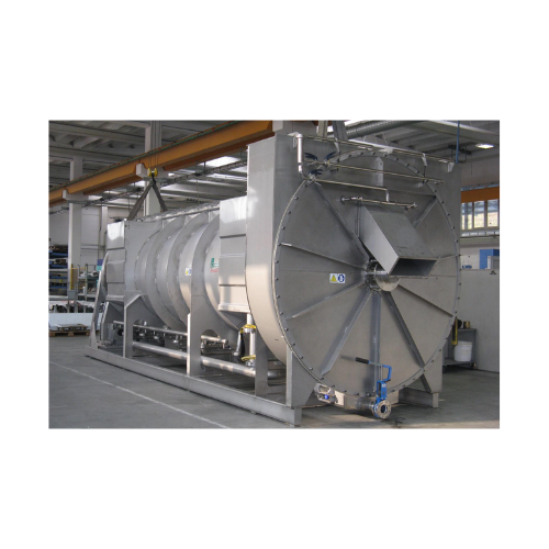 Барабанная бланшировочная машина для непрерывной готовки и бланширования