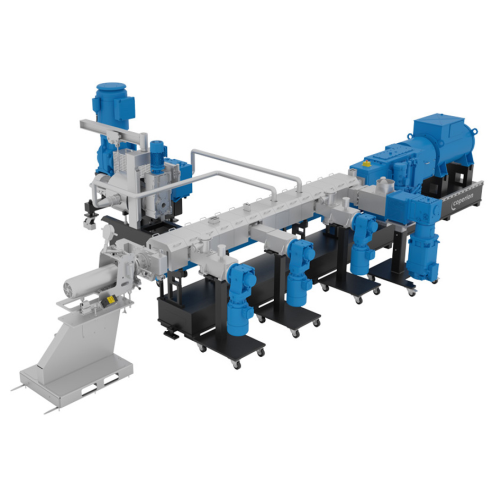 Szűréses kompaundáló polimer újrahasznosításhoz