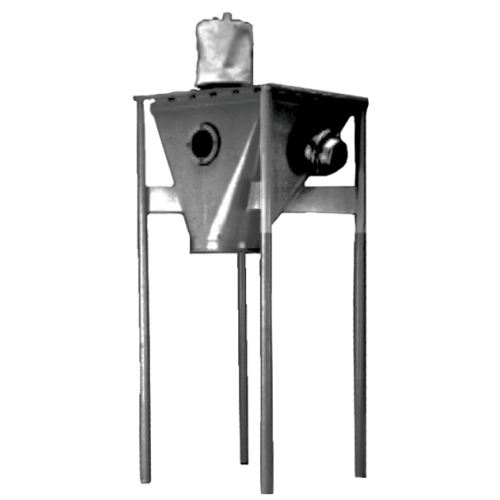 Nárazová násypka Aerolock pro přesné řízení sypkých materiálů