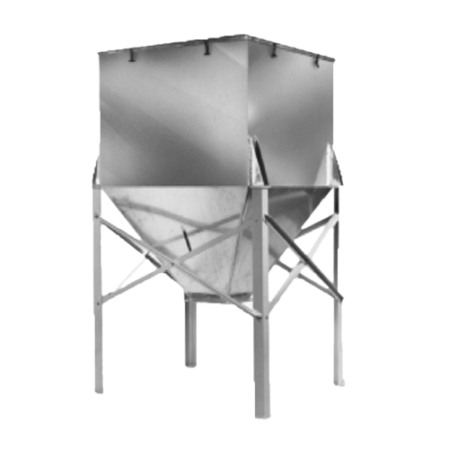 Zásobníky pro manipulaci s materiálem