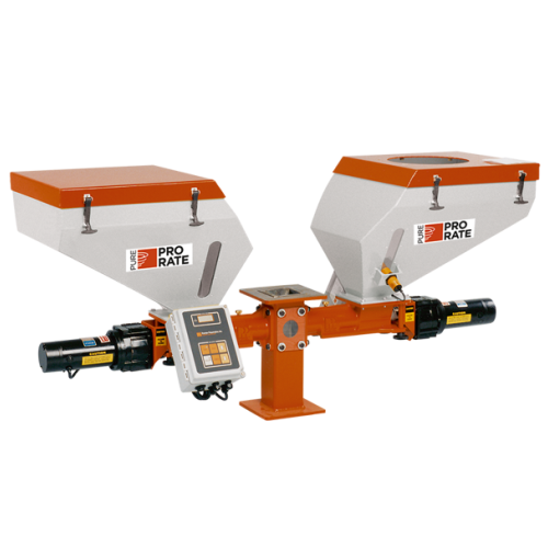 Přesné podavače a míchačky pro zpracování plastů