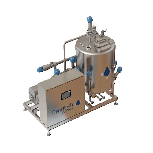 Wysokowydajny mieszalnik liniowy do produkcji nabiału i napojów