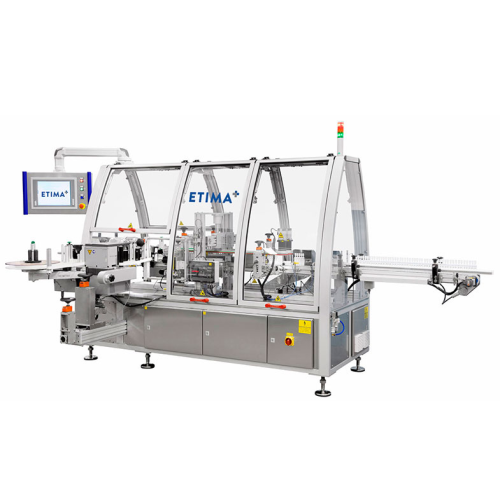 Lineární štítkovač pro samolepicí etikety ve farmacii