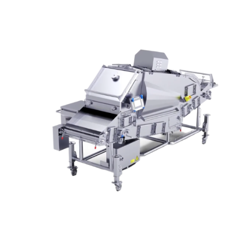 Home style drum breader for meat and poultry