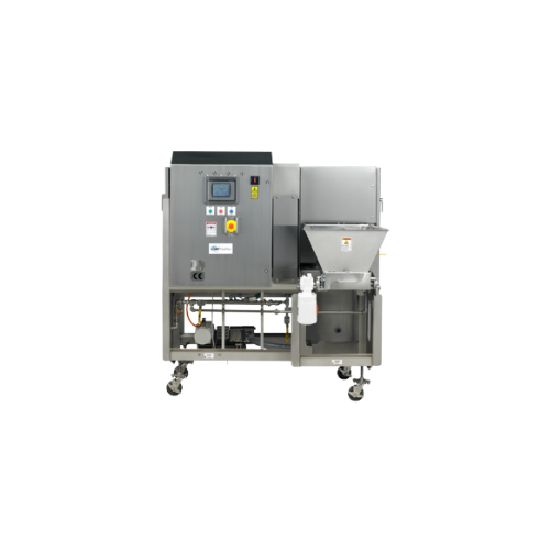 Automatic tempura batter mixer for poultry and seafood