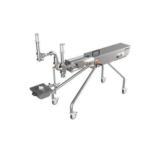 Objemová plnička pro kapalné a viskózní produkty