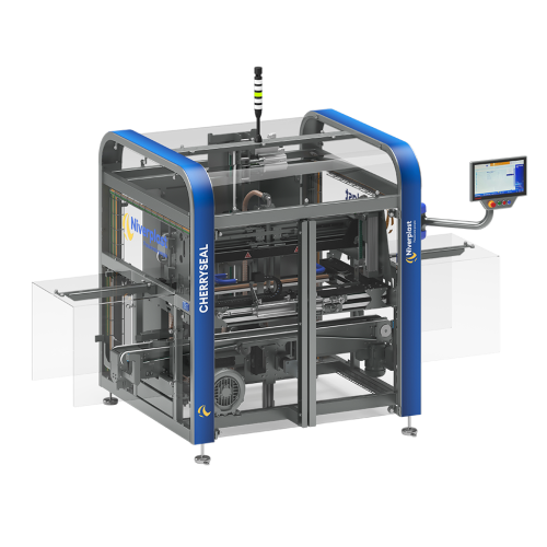 Compact sealing system for bags and boxes