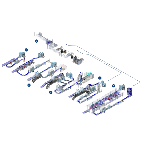 Vysokorychlostní kamerový počítací systém pro přesné dávkování výrobků