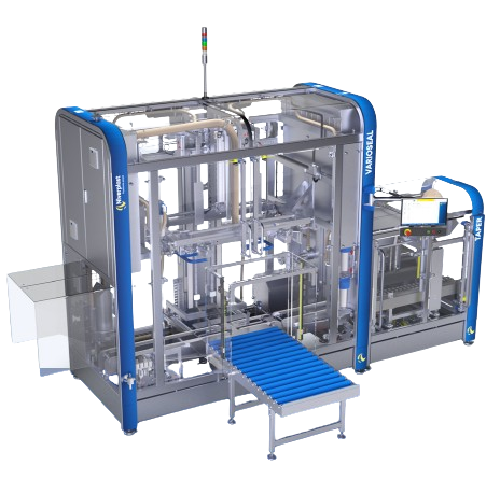 Automatická svářečka sáčků pro různé velikosti krabic