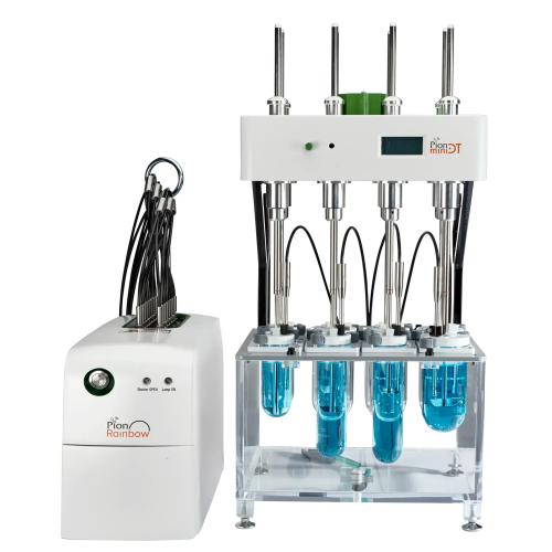 System profilowania rozpuszczania dla objętości mediów istotnych biologicznie