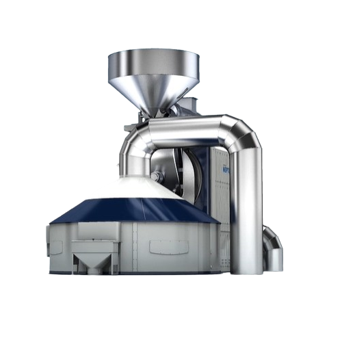 Průmyslová bubnová pražička na zrnkovou kávu