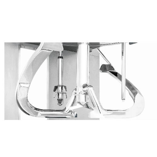 Granulator z mieszadłem wysokoobrotowym do produkcji farmaceutycznej