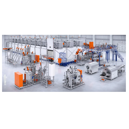 Zrobotyzowana linia produkcyjna do żelków i nutraceutyków