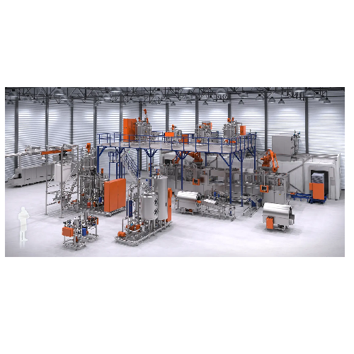 Linia produkcyjna nieskrobiowych żelków i galaretek o wysokiej wydajności