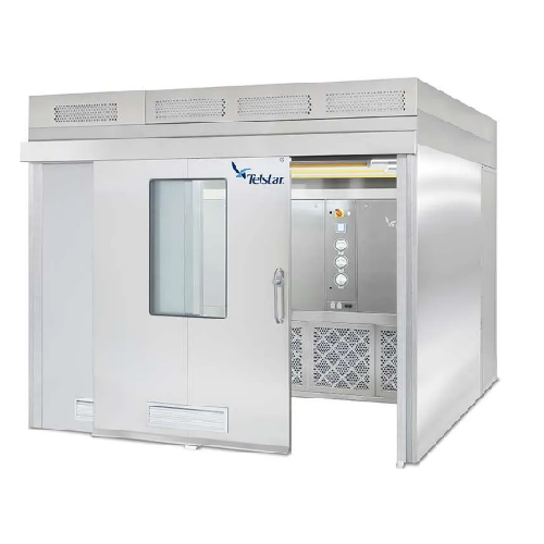 Spádové kabiny pro zpracování nebezpečných materiálů