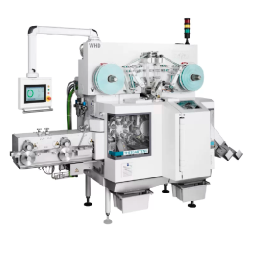 Szybki system podwójnego skręcania do pakowania miękkich karmelków