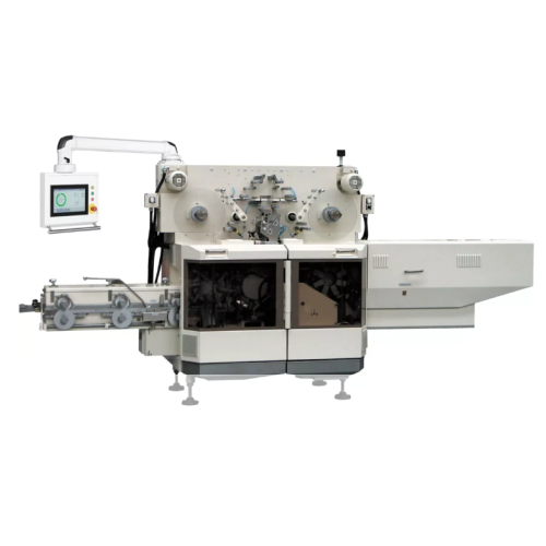 Szybkie formowanie, cięcie i owijanie fałd bocznych i dolnych