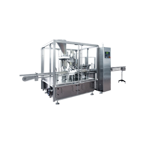 System dozowania i zamykania proszków o ruchu przerywanym