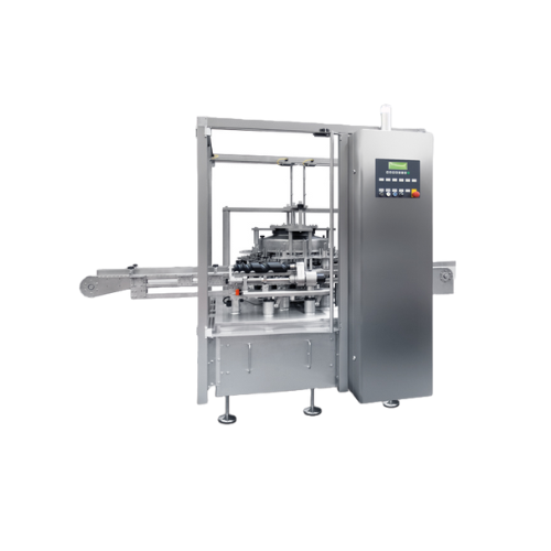 Rotační roztok pro čištění lahví s kontinuálním pohybem