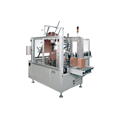 Urządzenie do pakowania walizek w ruchu przerywanym