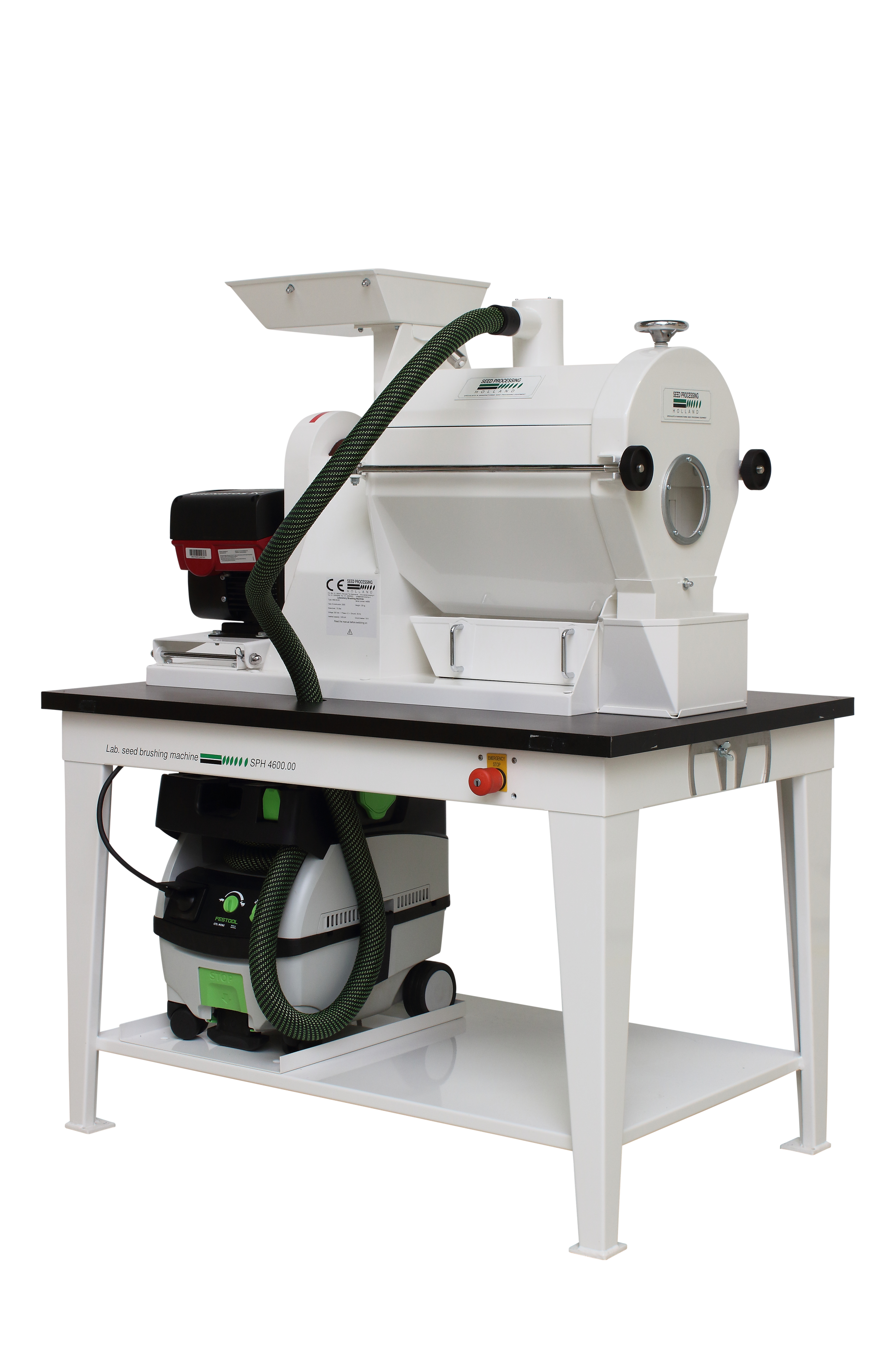 Laboratorní stroj na kartáčování semen