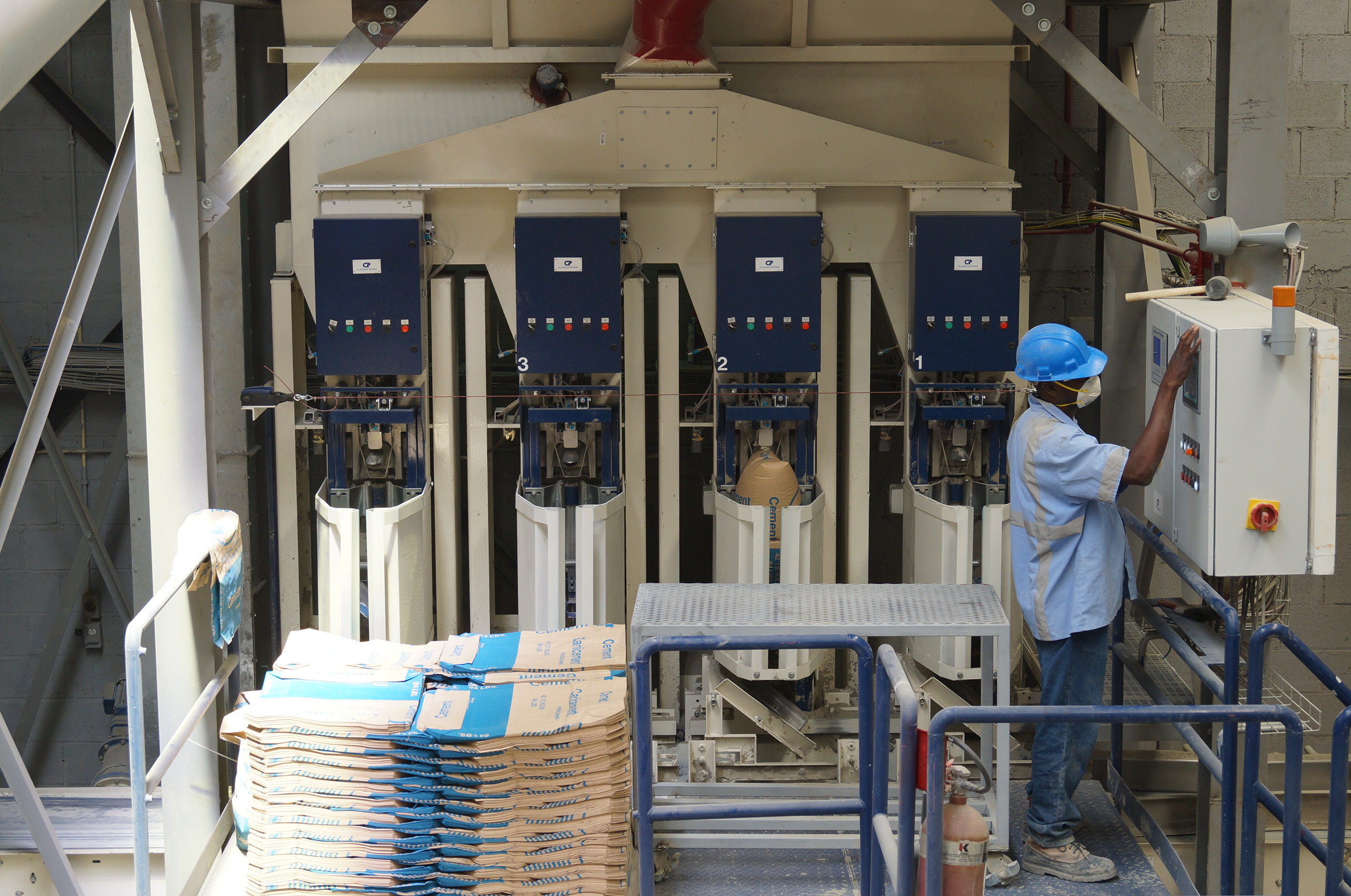 In-line cementový pěch