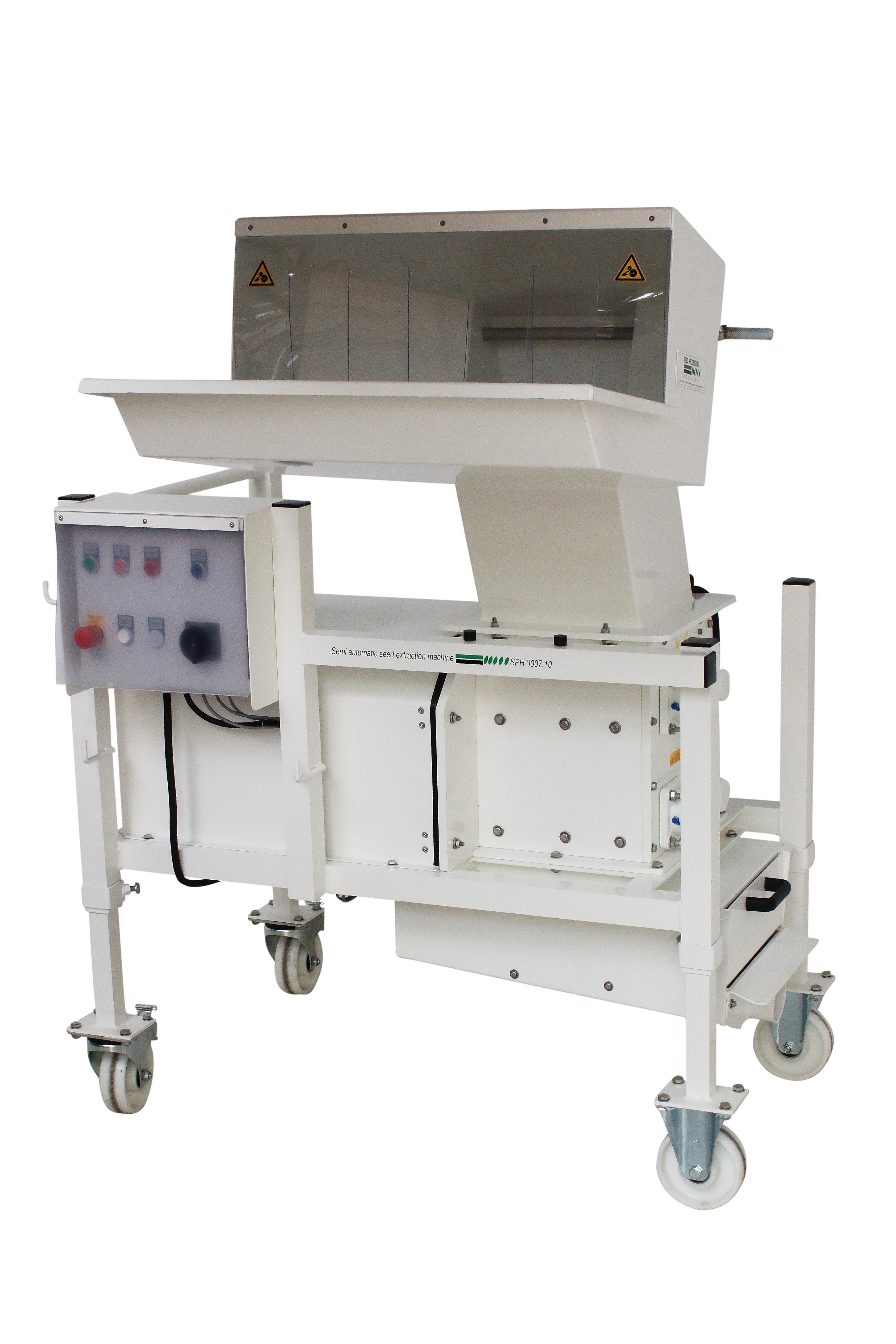 Semi-automatic extraction machine Seed Processing Holland