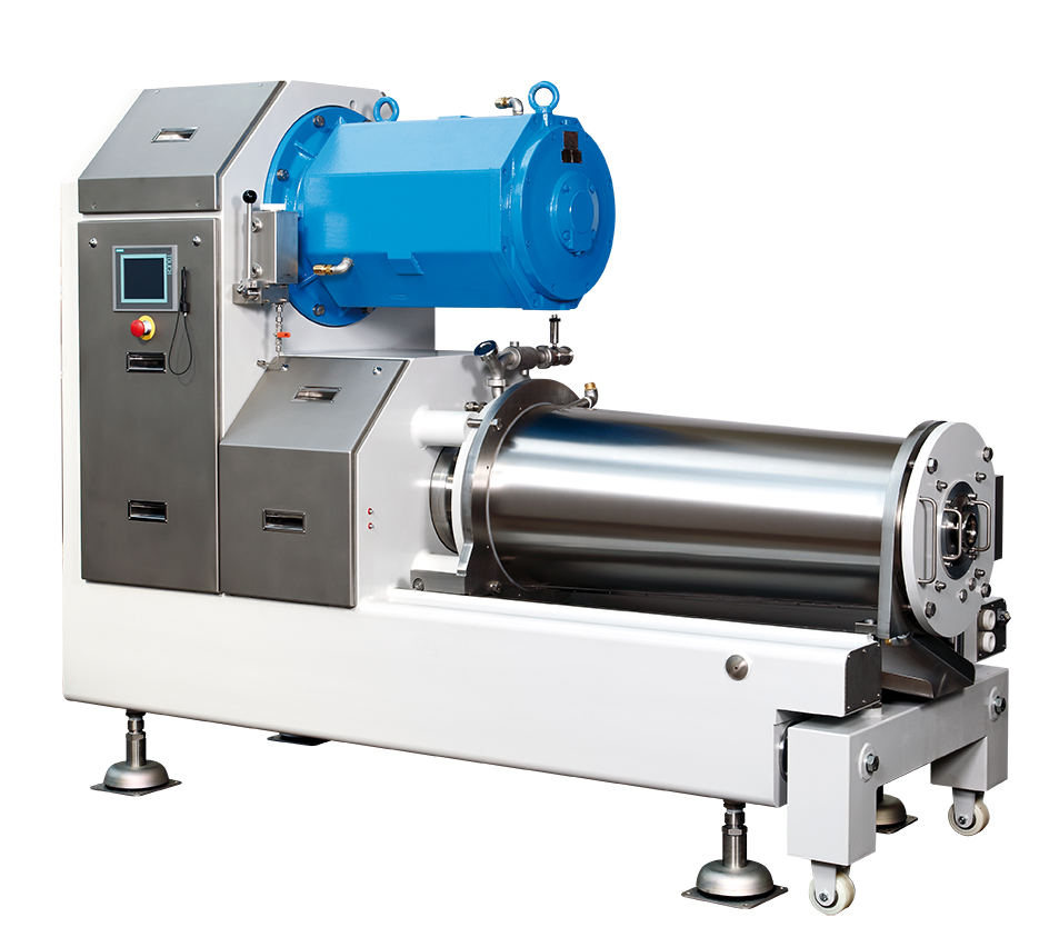 Horizontální kulový mlýn na rafinaci čokolády